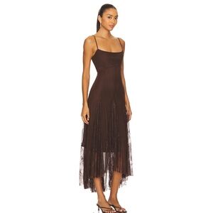 Steve Madden Vita Dress- Chocolate Martini